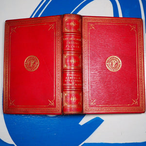 FINE ARTS' COURTS. OFFICIAL CRYSTAL PALACE HANDBOOK. [De Luxe binding]. Publication Date: 1854 Condition: Very Good