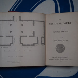 FINE ARTS' COURTS. OFFICIAL CRYSTAL PALACE HANDBOOK. [De Luxe binding]. Publication Date: 1854 Condition: Very Good