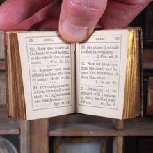 Load image into Gallery viewer, Dew of Hermon. >>FINE, RARE, MID VICTORIAN, MINIATURE BOOK<< Publication Date: 1853 CONDITION: VERY GOOD
