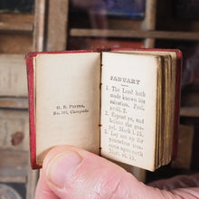 Load image into Gallery viewer, Diamond Text Book. >>MINIATURE BOOK FROM C.1840<< Publication Date: 1840 CONDITION: FAIR

