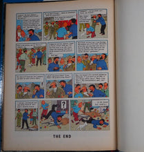 Load image into Gallery viewer, EXPLORERS ON THE MOON. (The Adventures of TINTIN). FIRST ENGLISH Edition; HERGE [pseud. Georges Remi]. Leslie Lonsdale-Cooper &amp; Michael Turner [Translators] . Published by Methuen. 1959 Comic Condition: Very Good Hardcover
