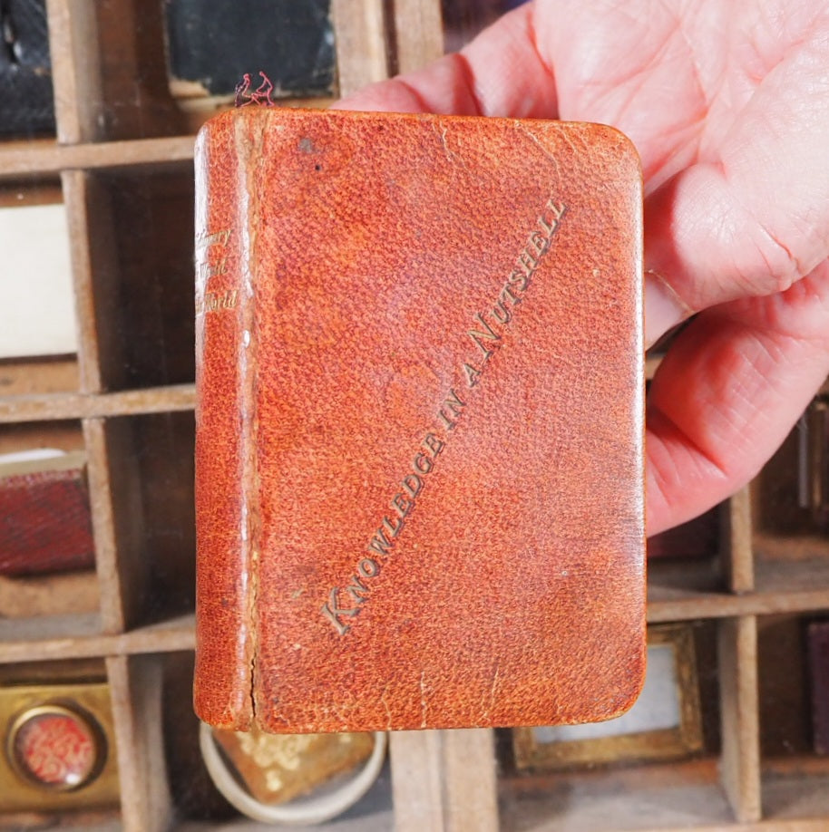 Knowledge in a Nutshell. Bryce's Pearl English Dictionary/Atlas of the world/Gazetter of the world/Book of general information/Desk Prompter. >>MINI BRYCE/JAMES VARIANT IMPRINT<< Publication Date: 1904