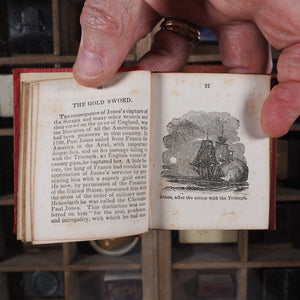 Naval Heroes of America. >>MARITIME MINIATURE BOOK<< Publication Date: 1851 CONDITION: VERY GOOD