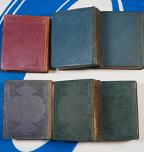 Load image into Gallery viewer, My Own Library. Tilt's Handbooks for Children.The Little Library.6 volumes.Original wooden case. ISABELLA CHILD, W.MAY AND C[harles] WILLIAMS Publication Date: 1835. >>MINIATURE BOOKS<<
