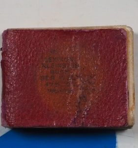 Konversations-Lexicon Sanders, Daniel. Publication Date: 1896 Condition: Very Good. >>MINIATURE BOOK<<