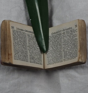 Konversations-Lexicon Sanders, Daniel. Publication Date: 1896 Condition: Very Good. >>MINIATURE BOOK<<