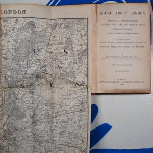 COMPLETE COLLECTION , EDWARD STANFORD'S TOURIST GUIDES. WITH CONTEMPORARY BOOK STAND. Publication Date: 1879 >>handsome Victorian collection<<