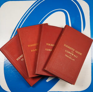 COMPLETE COLLECTION , EDWARD STANFORD'S TOURIST GUIDES. WITH CONTEMPORARY BOOK STAND. Publication Date: 1879 >>handsome Victorian collection<<