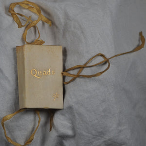 Quads for Authors, Editors, & Devils. >>MINIATURE<< Tuer, Andrew W. (editor) Publication Date: 1884 Condition: Very Good. >>MINIATURE BOOK<<
