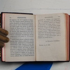 La divina commedia di Dante Alighieri. >>MINIATURE BOOK -LITERARY CLASSIC FINELY BOUND<< Dante Alighieri. Publication Date: 1898 Condition: Very Good