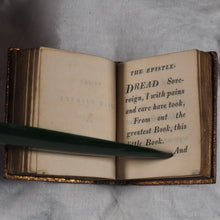 Load image into Gallery viewer, Thumb Bible. Verbum Sempiternum. Printed by F. Collins for T. Ilive at the Nag's Head, in Jewen-street Re-printed by W. Davy, [London]. 1818.
