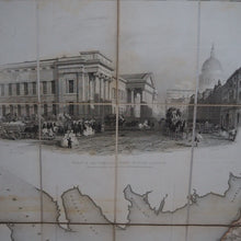 Load image into Gallery viewer, Map of England &amp; Wales Divided into Counties, Parliamentary Divisions and Dioceses. Shewing the Principal Roads, Railways, Rivers and Canals. Publication Date: 1840 Condition: Very Good
