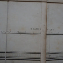 Load image into Gallery viewer, Map of England &amp; Wales Divided into Counties, Parliamentary Divisions and Dioceses. Shewing the Principal Roads, Railways, Rivers and Canals. Publication Date: 1840 Condition: Very Good
