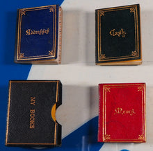 Load image into Gallery viewer, MY BOOKS [Miniature morocco bound aides-memoires]. c1900. In original slipcase. >>MINIATURE BOOK<<

