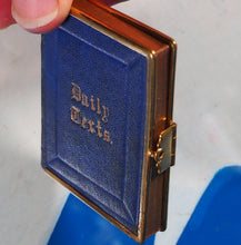Load image into Gallery viewer, Daily Texts with verses of hymns.Adapted for general use &amp; suited for every year. >150 YEAR-OLD MINIATURE BOOK< Publication Date: 1870 Condition: Very Good
