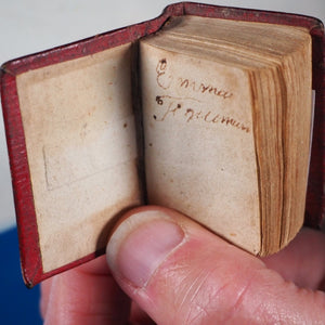 Bible in Miniature or a Concise History of both Testaments. John Harris. London. Circa 1806. >>HUGELY INFLUENTIAL RARE THUMB BIBLE<<