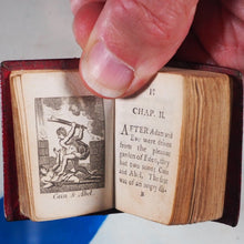 Load image into Gallery viewer, Bible in Miniature or a Concise History of both Testaments. John Harris. London. Circa 1806. &gt;&gt;HUGELY INFLUENTIAL RARE THUMB BIBLE&lt;&lt;
