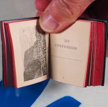 Load image into Gallery viewer, Thumb Confession Book. Publication Date: 1885 Condition: Very Good. &gt;&gt;MINIATURE BOOK&lt;&lt;
