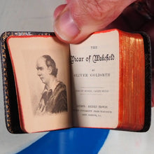 Load image into Gallery viewer, Goldsmith, Oliver. Vicar of Wakefield >>MINIATURE BOOK<<  Publication Date: 1900 Condition: Very Good. Binding Variant A. >>MINIATURE BOOK<<
