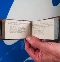 Load image into Gallery viewer, Utwalda bibel sprak med dartill lampeliga werser [Selected languages of the scriptures] >>MINIATURE BOOK<< [Clewberg, Christopher - compiler]. Publication Date: 1812. Condition: Very Good
