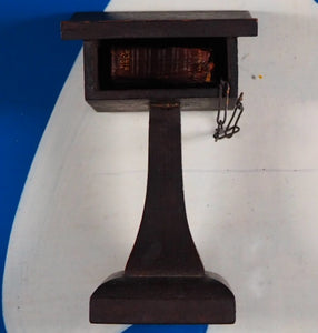 Holy Bible Containing the Old and New Testaments. Chained Bible and Lectern.>>MINIATURE BOOK<< Publication Date: 1901 Condition: Good