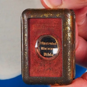 Holy Bible Containing The Old And New Testaments: Translated Out Of The Original Tongues >>MINIATURE BOOK<< Publication Date: 1901