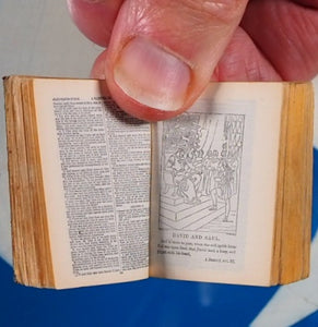 Holy Bible Containing The Old And New Testaments: Translated Out Of The Original Tongues >>MINIATURE BOOK<< Publication Date: 1901