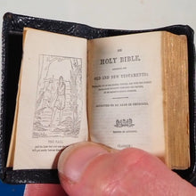 Load image into Gallery viewer, The Holy Bible Containing the Old and New Testaments Translated out of the Original Tongues.by His majesty&#39;s special command. Glasgow: David Bryce and Son. London, Henry Frowde, Oxford University Press Warehouse, Amen Corner.1896  &gt;&gt;MINIATURE BOOK&lt;&lt;
