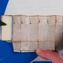 Load image into Gallery viewer, Demoraine Almanac 1811 >>MINIATURE BOOK WITH DE-LUXE BINDING<< Publication Date: 1810 CONDITION: VERY GOOD
