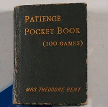 Load image into Gallery viewer, Patience pocket book: plainly printed. >>SCARCE MINIATURE BOOK<<Mrs J. Theodore Bent (1847-1929) [Mabel Virginia Anna Bent (née Hall-Dare)]. Publication Date: 1904 CONDITION: VERY GOOD
