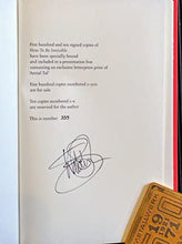 Load image into Gallery viewer, How to Be Invisible &gt;&gt;&gt;&gt; A DELUXE SIGNED LIMITED &amp; NUMBERED UK 1ST EDITION 1ST PRINTING HARDBACK -one of only 500 copies made&lt;&lt;&lt; Kate Bush ISBN 10: 0571352847 / ISBN 13: 9780571352845 Condition: Fine
