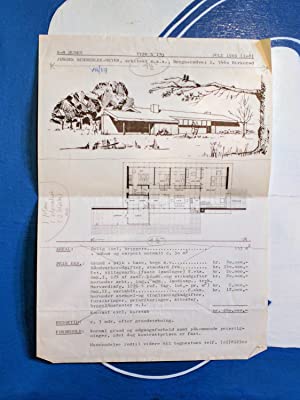 First international exhibition of single-family houses<<<situationsplan over udstillingen Archibo 2 Horsholm ved Kobenhavn Publication Date: 1969 Condition: Very Good