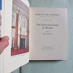 Buildings Survey of London. The Grosvenor Estate in Mayfair. COMPLETE SET IN UNCLIPPED DUSTWRAPPERS F.H.W. SHEPPARD (editor) Publication Date: 1977 Condition: Very Good