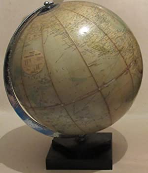 Ten-Inch Terrestrial Globe George Philip & Son Publication Date: 1958 Condition: Very Good