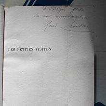 Load image into Gallery viewer, Les Petites Visites. &gt;#1 of 5 SPECIAL BINDINGS SIGNED BY S.DAVID.&lt;LAVEDAN, Henri Publication Date: 1896 Condition: Near Fine
