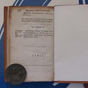 Monumenta Westmonasteriensia, An historical account of St. Peter's, or the Abby Church of Westminster with all the epitaphs, inscriptions, coats of arms, and atchievements of honour belonging to the tombs and grave-stones. Henry Keepe 1682