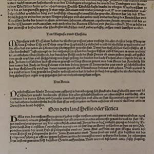 Macedonia, a province of the Byzantine Empire. Hartmann Schedel . Albrecht Dürer (illustrator) Publication Date: 1493 Condition: Very Good