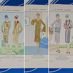Les CREATIONS PARISIENNES. La mode est un art. n° 83 Mars 1927 LES CREATIONS PARISIENNES. Publication Date: 1927 Condition: Very Good