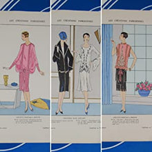 Load image into Gallery viewer, Les CREATIONS PARISIENNES. La mode est un art. n° 83 Mars 1927 LES CREATIONS PARISIENNES. Publication Date: 1927 Condition: Very Good
