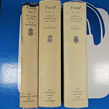 Load image into Gallery viewer, FOOD. History of the Second World War. United Kingdom Civil Series R.J. Hammond (author). W.K.Hancock (series editor). &gt;ASSOCIATION COPY&lt; Publication Date: 1951 Condition: Very Good
