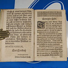 Load image into Gallery viewer, Nouveau dictionnaire des passagers françois-allemand et allemand-françois, oder Neues Französisch-Deutsches und Deutsch-Französisches Wörter-Buch. JOHANN LEONHARD FRISCH : 1712
