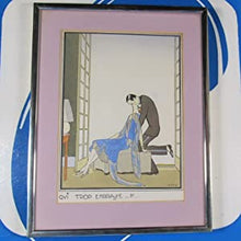 Load image into Gallery viewer, Quatres Proverbes or Four Proverbs. &#39;Les paroles s&#39;envolent les ecrits restent&#39;; &#39;On a souvent besoin d&#39;un plus petit que soi&#39;; &#39;Qui trop embrasse.&#39;; &#39;Aide-toi le ciel t&#39;aidera&#39; ETTORE TITO Publication Date: 1927
