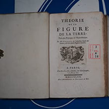 Load image into Gallery viewer, Theorie de la figure de la terre, tirée des principes de l&#39;hydrostatique. Clairaut Alexis-Claude. Publication Date: 1743 Condition: Very Good

