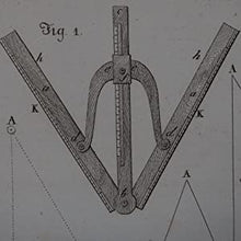Load image into Gallery viewer, Il goniometro, ossia compasso graduato per misurare tutti gli angoli saglienti e rientranti, le altezze e distanze e metodo per adoperarlo di Paolo Amaldi. Paolo Amaldi. Publication Date: 1844 Condition: Very Good
